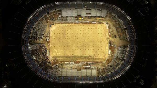 Inició la siembra del nuevo césped en el Estadio Metropolitano de Barranquilla